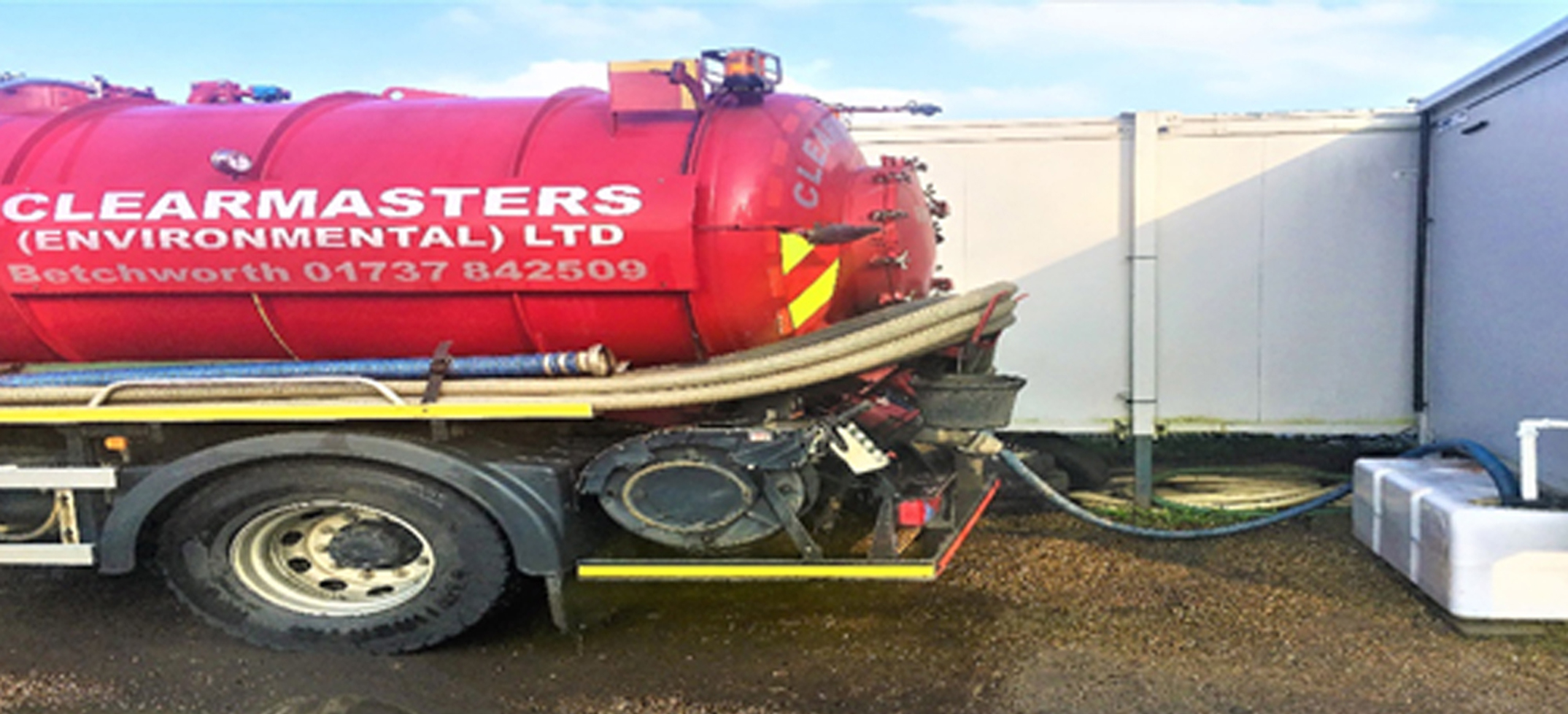 Commercial Liquid Waste Holding Tank Emptying